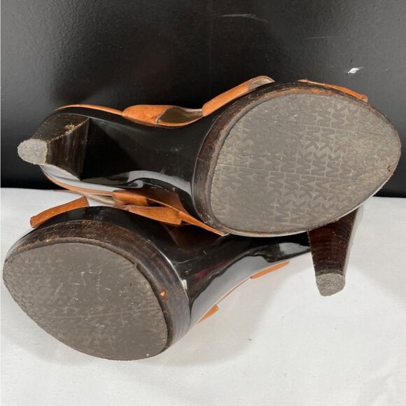 Michael Michael Kors Women's Brown Shoes/Heels Sz 5M SKU 5459 - Picture 5 of 9